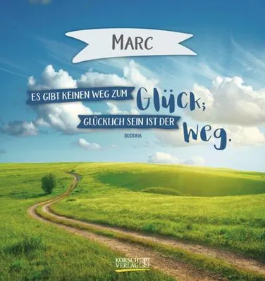Produktbild von Namenskalender Marc