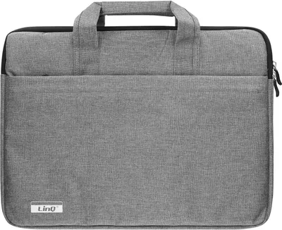 Image de Sacoche étanche pour ordinateur portable 15 pouces LinQ Gris