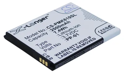 Produktbild von TECHTEK Akku Kompatibel mit [PHICOMM] i810t Ersetzt PP-01