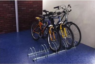 Produktbild von Fahrradständer für 4 Fahrräder gegenüberliegend