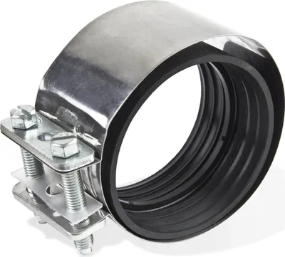 Produktbild von Edelstahl CV CE Verbinder DN300 Schelle für Gussrohr2