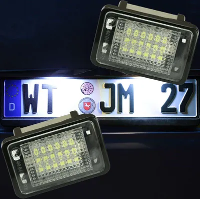 Produktbild von Led Kennzeichenbeleuchtung für Mercedes GLK-Klasse | Typ X204 | 2008-2012