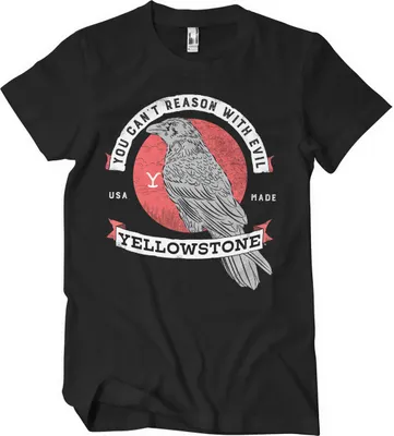 Produktbild von You Can't Reason With Evil T-Shirt - Large - Black