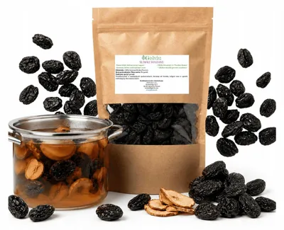 Produktbild von Getrocknete Zwetschgen 2000 g - Pflaumen mit Kern 2x1000g - für Kompott