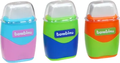 Produktbild von Radiergummi + Anspitzer 2in1 Bambino