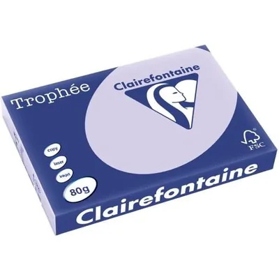 Produktbild von Clairefontaine Clairalfa Multifunktionspapier Trophee A3 lila 8010127 - Normal/Kopierpapier - 80 g/m²