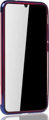 Produktbild von Handyhülle für Xiaomi Redmi Note 7 Blau - Clear - TPU Silikon Case Backcover Schutzhülle in Transparent Blau