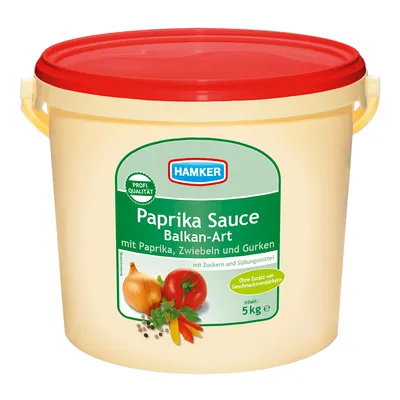 Immagine prodotto di Hamker Salsa alla paprika stile balcanico 5L