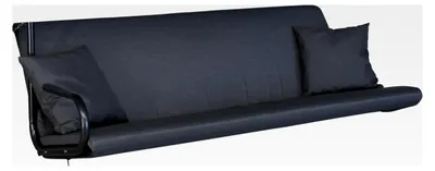 Produktbild von Hollywoodschaukel Auflage Elegance Zip - passend für viele 3-Sitzer Hollywoodschaukeln - Schaukelauflage aus Deutschland (Dunkelgrau wetterfest)