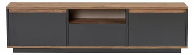 Imagen del producto de Calicosy - Mueble de TV con 3 abatibles y 1 nicho L160 cm - LUME