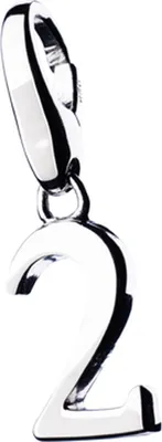 Produktbild von Charm Giorgio Martello Milano Zahl 2, Silber 925 Silber Onesize
