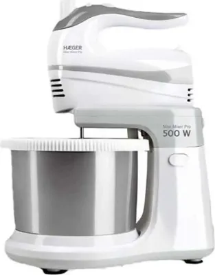 Produktbild von Haeger BL-5BW.009A, Standmixer, Weiß, Mixen, 3 l, Tasten, Leiter, Edelstahl