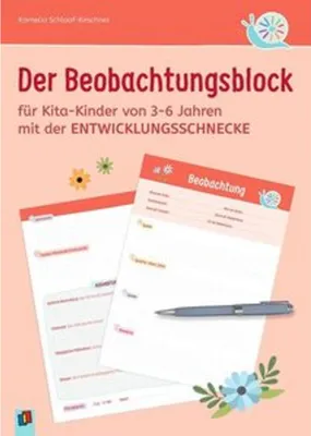 Produktbild von Der Beobachtungsblock für Kita-Kinder von 3-6 Jahren