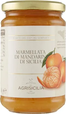 Produktbild von Agrisicilia Marmellata di Mandarini di Sicilia - sizilianische Mandarinenmarmelade 6x 360 g