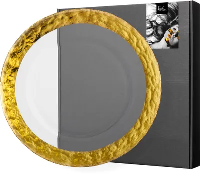 Zdjęcie produktu dla Eisch Vorteilset 12 Stück Platzteller 515/34cm im Geschenkkarton COLOMBO GOLD 44051583 und Geschenk + Spende