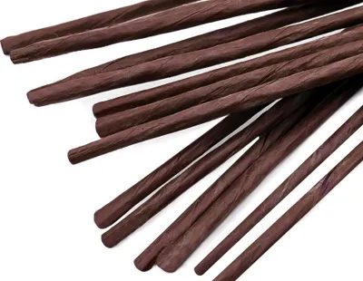 Produktbild von 20 Blumenstiel Drähte  2,5 mm, Länge 40cm, braun