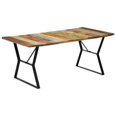 Obrázok produktu pre Maison Exclusive – jedálenský stôl 180 x 90 x 76 cm z masívneho starého dreva