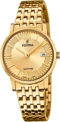 Image de Festina montre dame suisse bracelet en acier inoxydable or D2UF20021/2