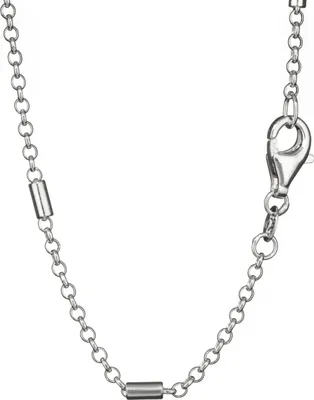 Produktbild von 42cm Erbskette 925 Silber Collier Halskette Silberkette 1,8mm Breit Damenkette
