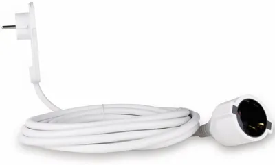 Produktbild von REV Schutzkontakt-Verlängerung Smart, mit Flachstecker, 10 m, weiß