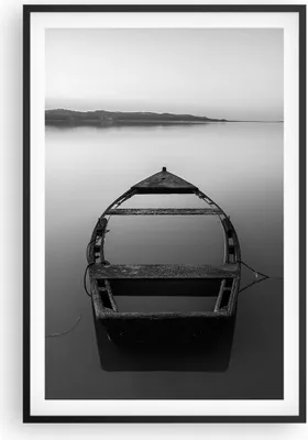 Produktbild von Gerahmtes Poster - Schwarzer Rahmen - £ódŸ Einsamkeit Leere - 61x91,5 cm - Wand Bild - Wanddeko - Wandbilder - Kunstposter - Wandposter - Bilderrahmen - Bilder - Kunstdruck - P2BPA61x91-4932
