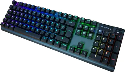 Produktbild von SteelSeries Apex Pro - Standard - USB - Membran-Schlüsselschalter - QWERTZ - RGB-LED - Schwarz