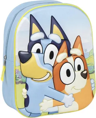 Obrázek produktu pro Batoh do školky 3D Bluey blue