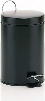 Produktbild von Kela Kosmetikeimer Graphit Metall schwarz 26cm 17cmØ 3l, 20903