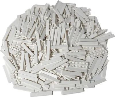 Produktbild von LEGO® 1x6 Fliesen Weiß - 6636 NEU! Menge 100x