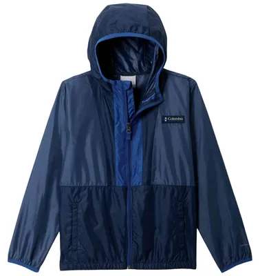 Image de Chaussures Columbia Chaqueta con capucha Columbia Back Bowl II Windbreaker azul noche infantil pour Uni