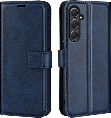 Produktbild von Samsung Galaxy A55 Hülle - Coverup Deluxe Klapphülle - Blau