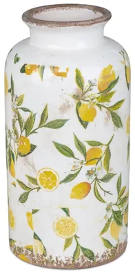 Produktbild von Dekoration Geschenk Blumenvase Vase lemon 26cm