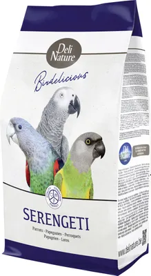Produktbild von Deli Nature Birdelicious Papageien Serengeti 750 g