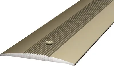 Produktbild von Prinz Übergangsprofil Alu Edelstahl matt gelocht 37 x 1000 mm