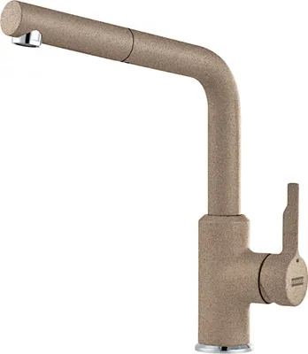Produktbild von FRANKE Armatur URBAN mit Zugauslauf in CASHMERE / Küchenarmatur / Einhebelmischer
