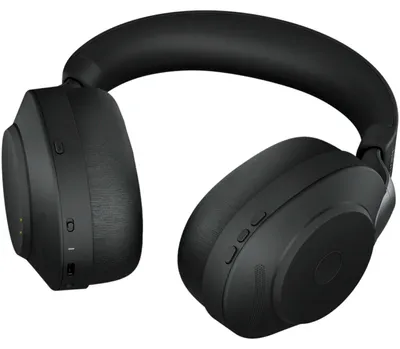 Zdjęcie produktu dla Jabra Evolve2 85, Bezprzewodowy, Biuro/centrum telefoniczne, 20 - 20 Hz, 286 g, Zestaw słuchawkowy, Czarny