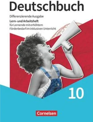 Produktbild von Deutschbuch 10. Schuljahr - Differenzierende Ausgabe 2020 - Lern- und Arbeitsheft für Lernende mit erhöhtem Förderbedarf im inklusiven Unterricht
