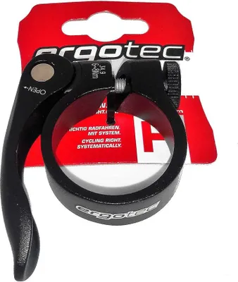 Obrázok produktu pre Objímka na stĺpik sedadla Ergotec, ø = 34,9 mm, čierna s rýchloupínaním