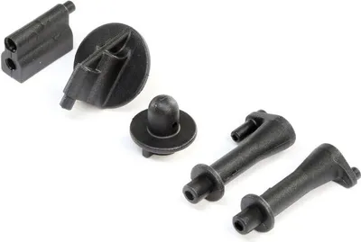 Productafbeelding van Losi carrosseriebevestigingen en tankhouder: 8 stuks