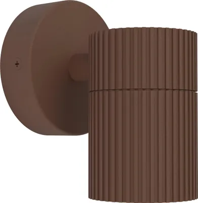 Imagen del producto de Aplique de pared exterior, un foco, modelo Tomelloso, color óxido