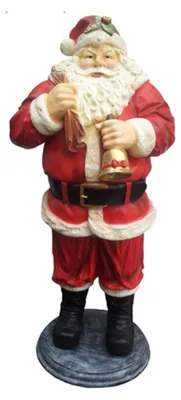Image de Figure du Père Noël Statue Décoration Figures Décoration Père Noël Sculpture 185 cm Nouveau