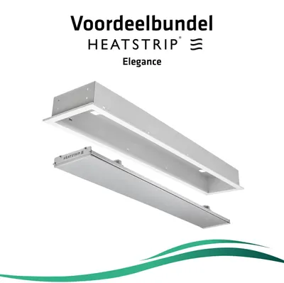 Productafbeelding van Heatstrip Elegance 3600 Watt Heater met inbouwframe