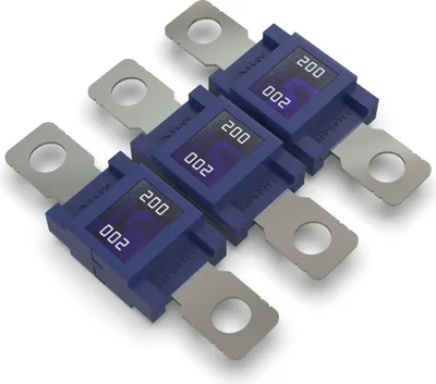 Produktbild von 3x AUPROTEC Mega Hochstromsicherung 200A Schraubsicherung blau