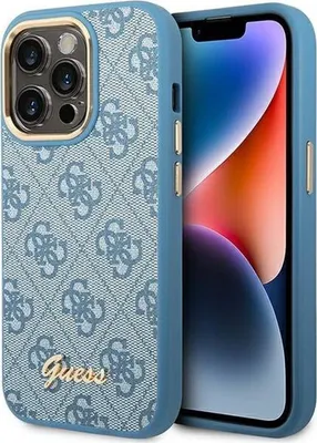 Obrázek produktu pro Guess 4G Metal Camera Outline Case - Kryt na iPhone 14 Pro (modrý)