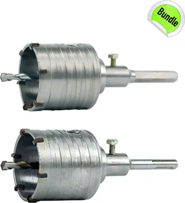 Produktbild von Bohrkronen Hartmetall Widea Dosenbohrer SDS Plus Satz 65 + 80 mm