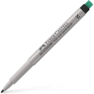 Produktbild von FABER-CASTELL NonPermanent Marker MULTIMARK M schwarz