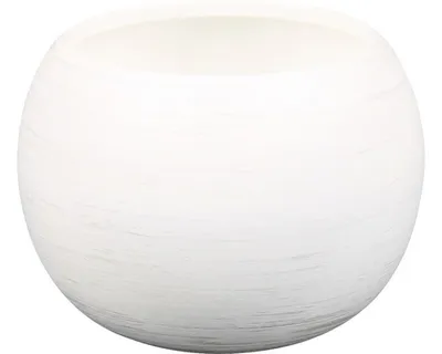 Obrázek produktu pro Obal na květináč keramický MANES WHITE Ø 13 cm matný bílý