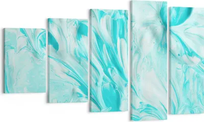 Produktbild von Bild auf Leinwand - Leinwandbild - Blume Abstraktion - 100x60cm - Wand Bild - Wanddeko - Wandbilder - Leinwanddruck - Bilder - Kunstdruck - Wanddekoration - Leinwand bilder - Wandkunst - EG100x60-3827