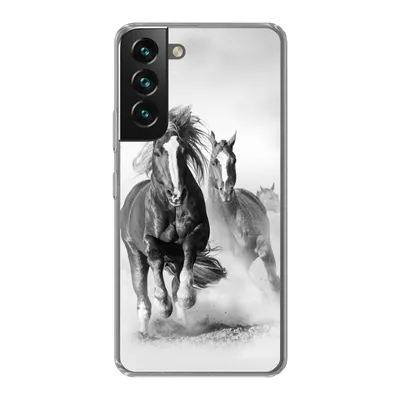 Produktbild von MuchoWow® Handyhülle Schutzhülle Hülle für Samsung Galaxy S22 Plus Pferde - Tiere - Illustration Silikon Softcase Handy Hülle - Schutzabdeckung