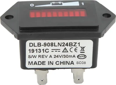 Obrázok produktu pre 24 V indikátor batérie s vysokou presnosťou a jednoduchým čítaním 906T24Bnbao pre golfové vozíky Curtis Electric